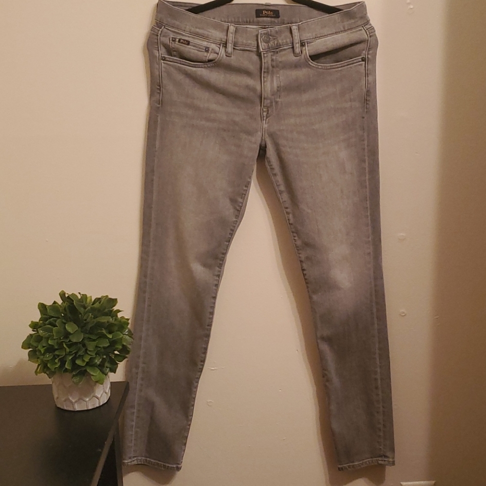 Womens grey RL jeans.